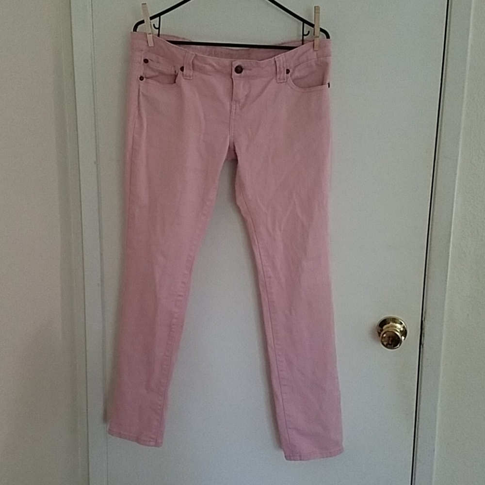 Delia's pink skinny jeans denim vintage Delia*s